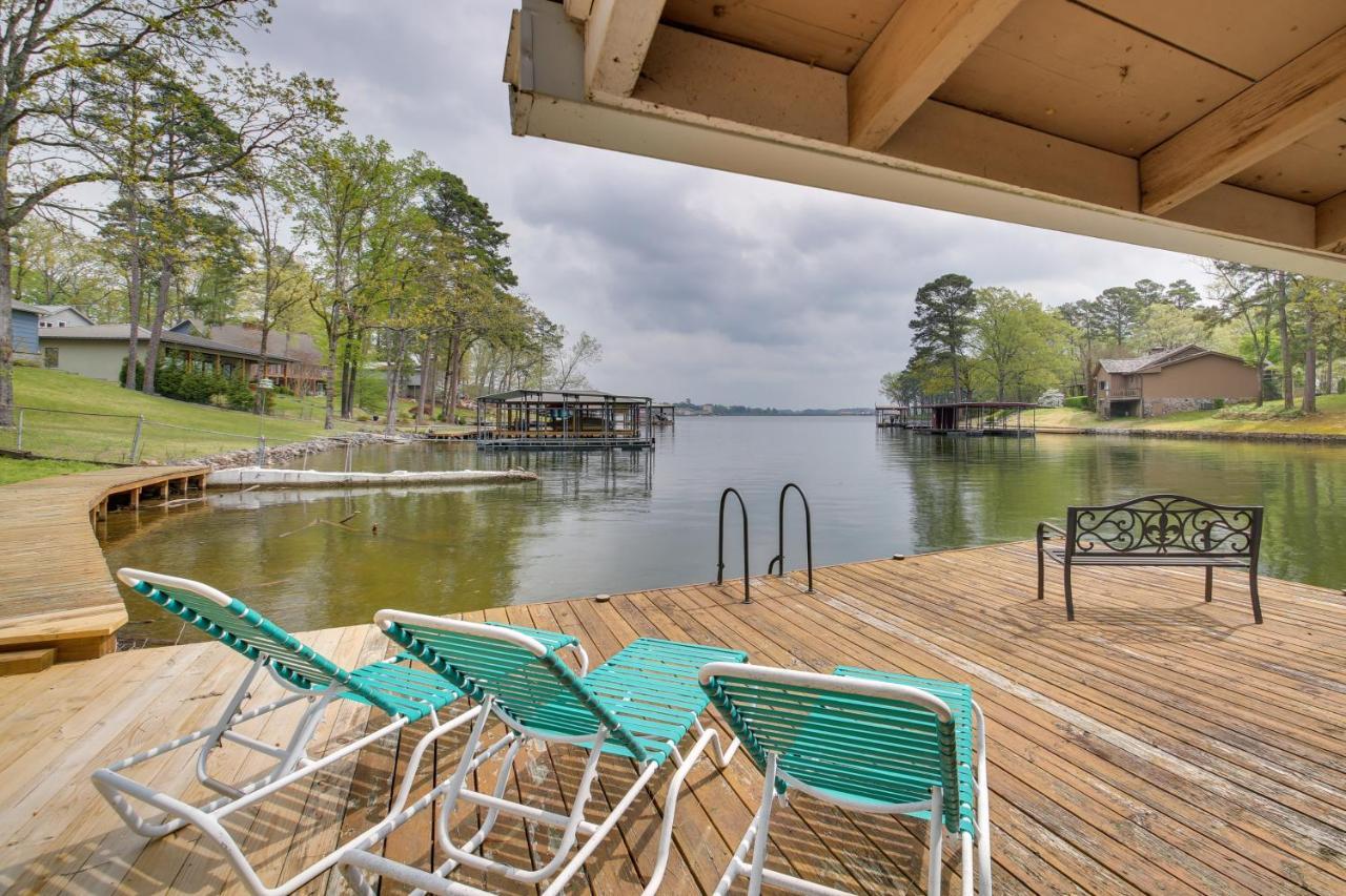 Cozy Lake Cabin With Dock In Hot Springs Natl Park Vila Lake Hamilton Exterior foto