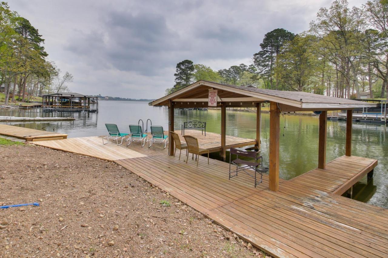 Cozy Lake Cabin With Dock In Hot Springs Natl Park Vila Lake Hamilton Exterior foto