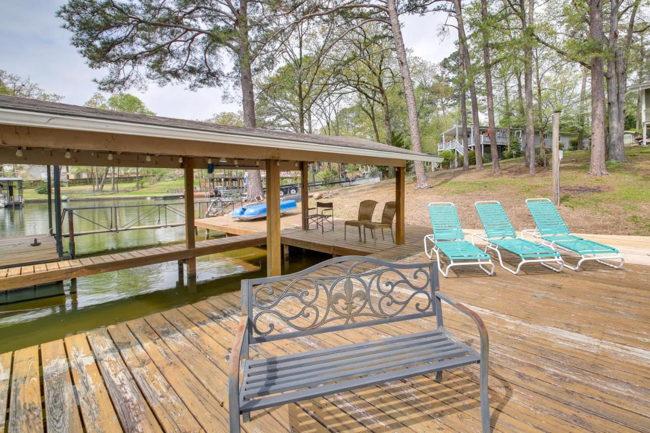 Cozy Lake Cabin With Dock In Hot Springs Natl Park Vila Lake Hamilton Exterior foto