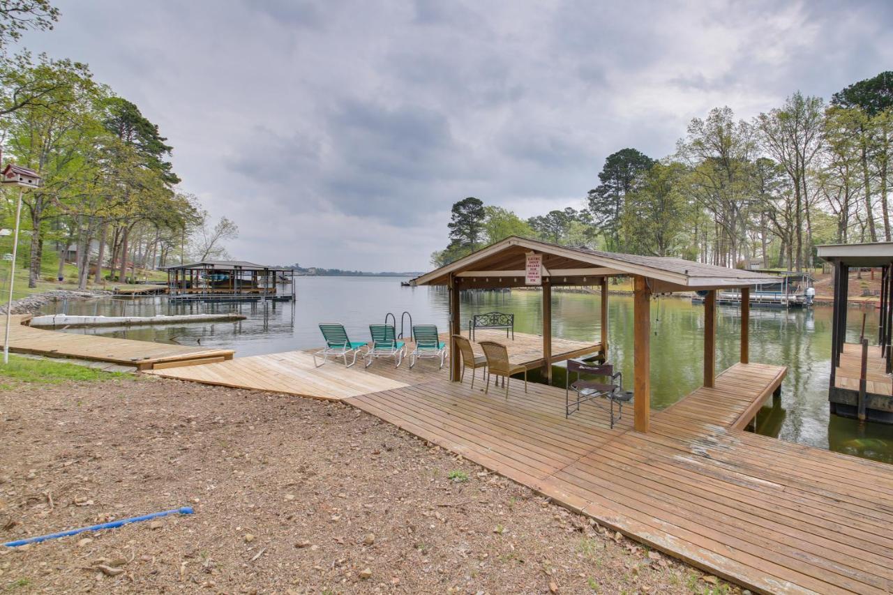 Cozy Lake Cabin With Dock In Hot Springs Natl Park Vila Lake Hamilton Exterior foto