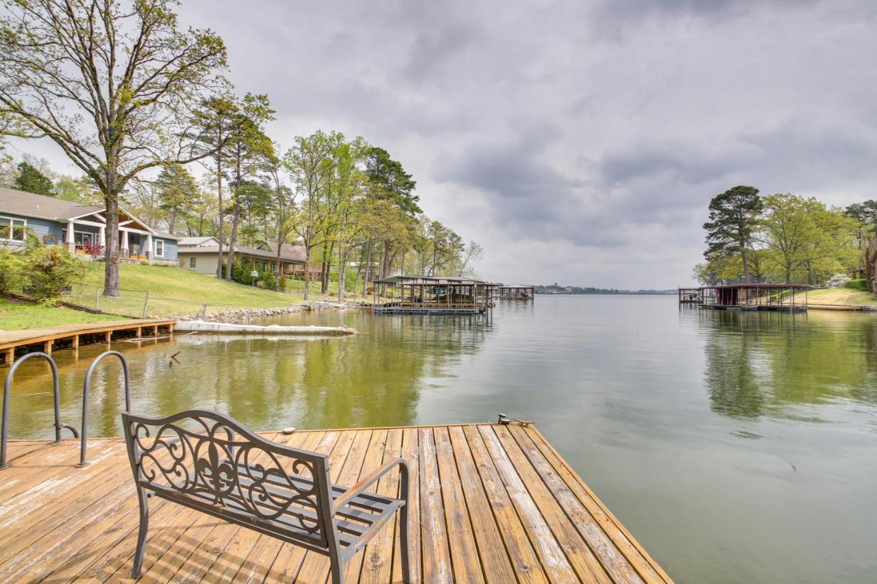 Cozy Lake Cabin With Dock In Hot Springs Natl Park Vila Lake Hamilton Exterior foto