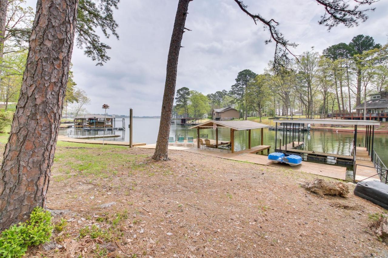 Cozy Lake Cabin With Dock In Hot Springs Natl Park Vila Lake Hamilton Exterior foto