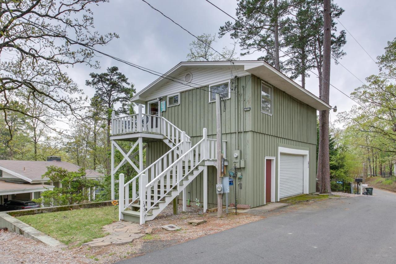 Cozy Lake Cabin With Dock In Hot Springs Natl Park Vila Lake Hamilton Exterior foto